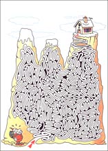 Labyrinthe &agrave; imprimer