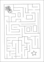 Labyrinthe &agrave; imprimer