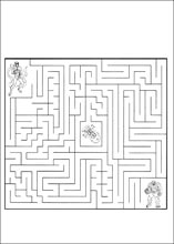 Labyrinthe &agrave; imprimer