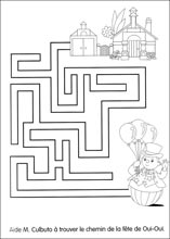 Labyrinthe &agrave; imprimer