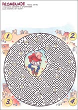 Labyrinthe &agrave; imprimer