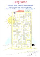 Labyrinthe &agrave; imprimer