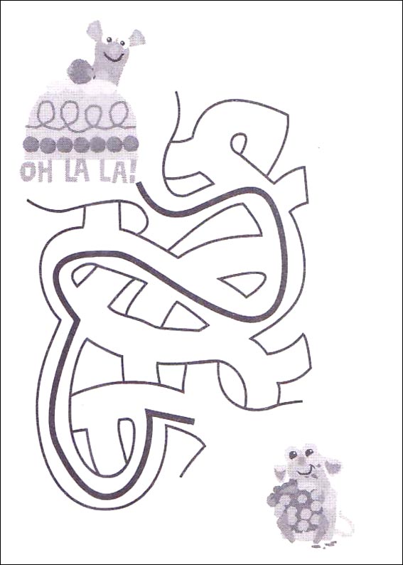 solution du Labyrinthe � imprimer