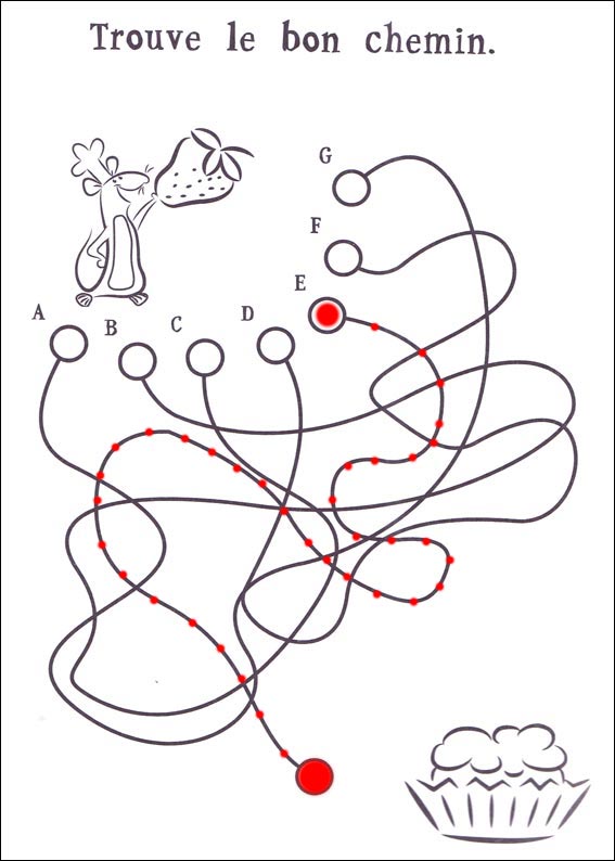 solution du Labyrinthe � imprimer
