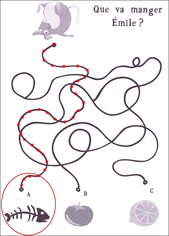 solution du Labyrinthe � imprimer
