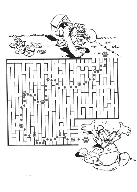 solution du Labyrinthe � imprimer