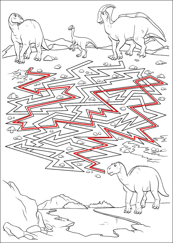 solution du Labyrinthe � imprimer