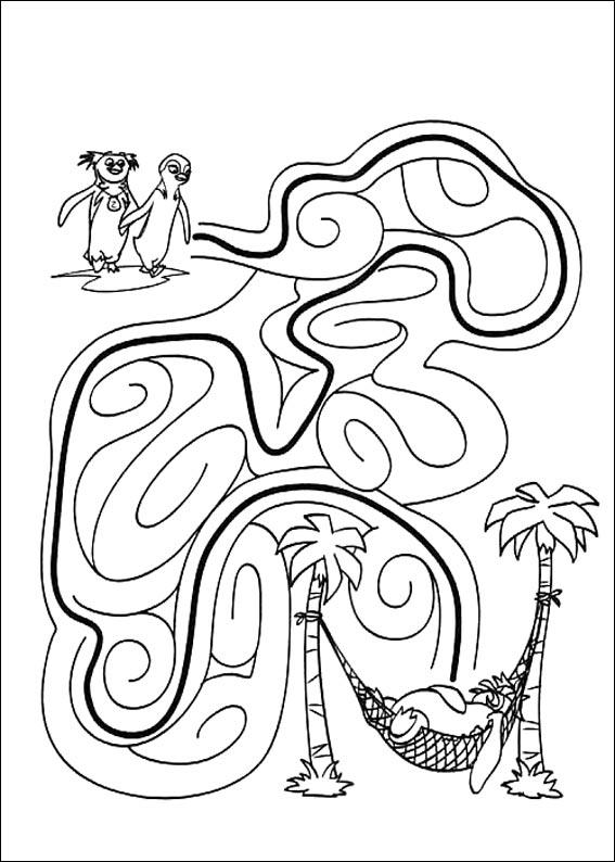 solution du Labyrinthe � imprimer