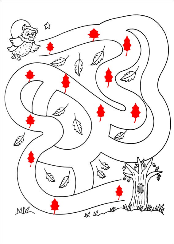 solution du Labyrinthe � imprimer