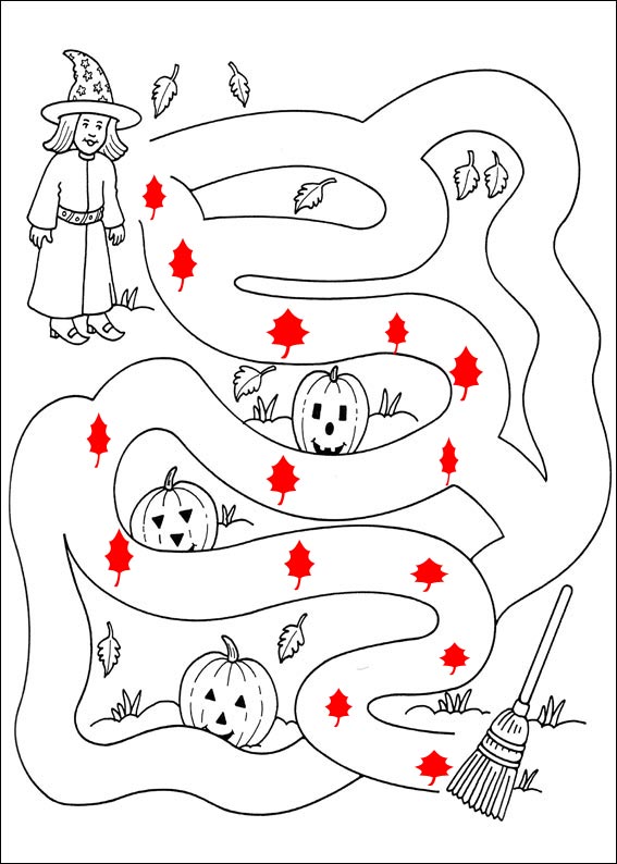 solution du Labyrinthe � imprimer