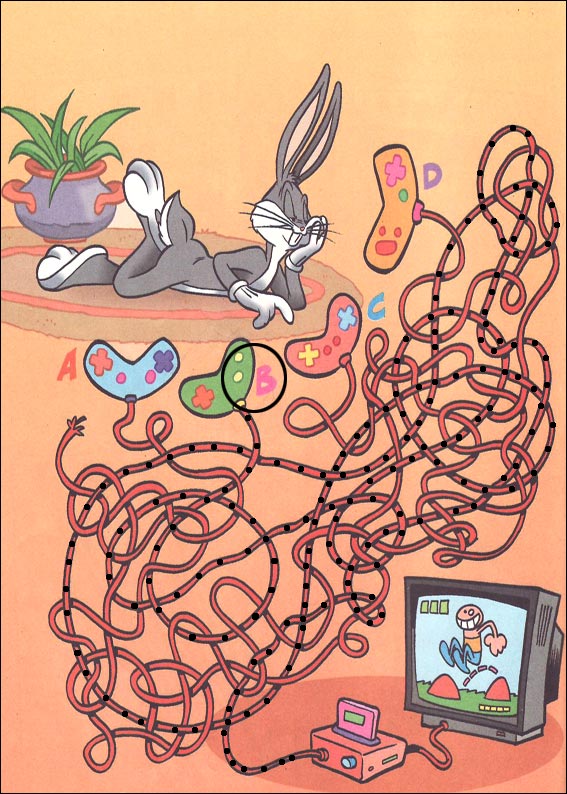 solution du Labyrinthe � imprimer