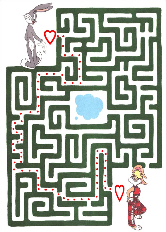 solution du Labyrinthe � imprimer