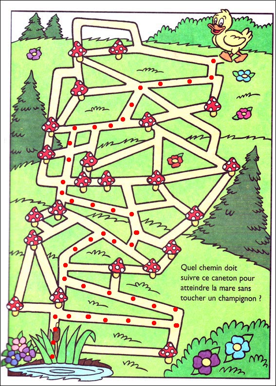 solution du Labyrinthe � imprimer