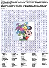 Mot myst&egrave;re &agrave; imprimer