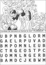 Mot myst&egrave;re &agrave; imprimer