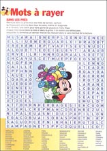 Mot myst&egrave;re &agrave; imprimer