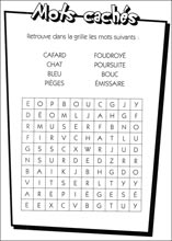 Mot myst&egrave;re &agrave; imprimer