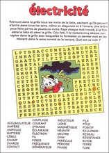 Mot myst&egrave;re &agrave; imprimer