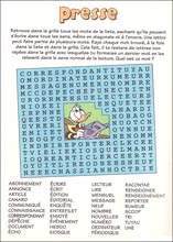 Mot myst&egrave;re &agrave; imprimer