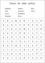 Mot myst&egrave;re &agrave; imprimer