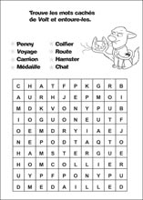 Mot myst&egrave;re &agrave; imprimer