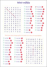 Mot myst&egrave;re &agrave; imprimer