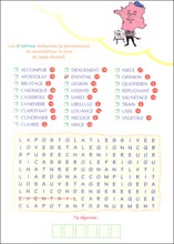 Mot myst&egrave;re &agrave; imprimer