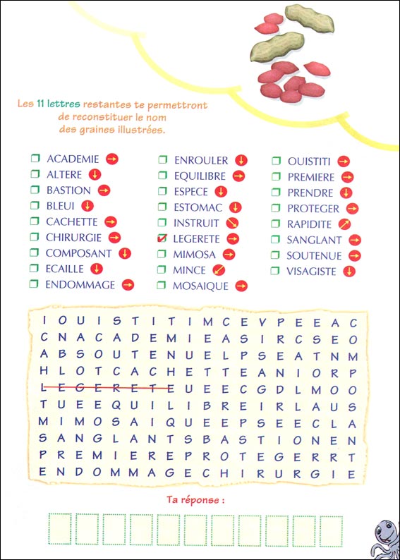 Jeu du mot myst&egrave;re &agrave; imprimer