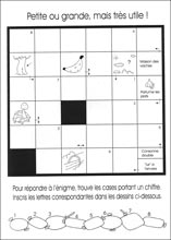 Mots fl&eacute;ch&eacute;s &agrave; imprimer