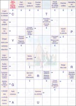 Mots fl&eacute;ch&eacute;s &agrave; imprimer