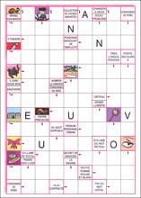 Mots fl&eacute;ch&eacute;s &agrave; imprimer