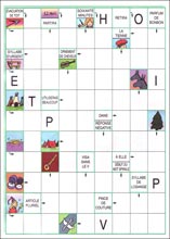 Mots fl&eacute;ch&eacute;s &agrave; imprimer