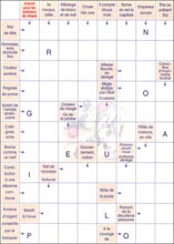 Mots fl&eacute;ch&eacute;s &agrave; imprimer