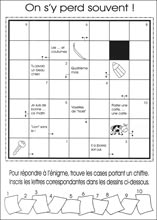 Mots fl&eacute;ch&eacute;s &agrave; imprimer