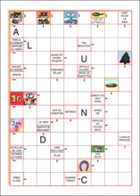 Mots fl&eacute;ch&eacute;s &agrave; imprimer