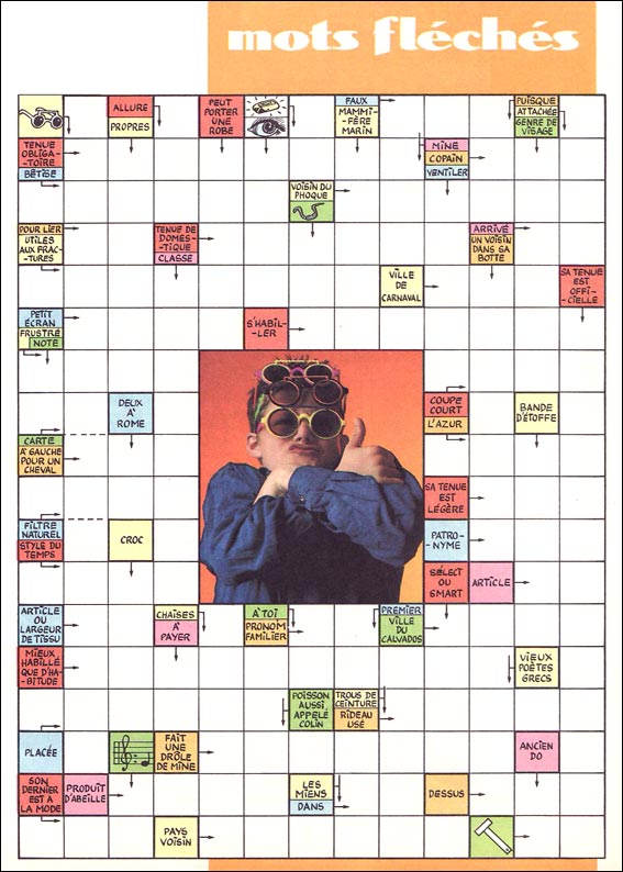 mots fl&eacute;ch&eacute;s &agrave; imprimer