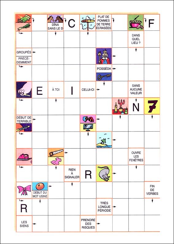 Mots fl&eacute;ch&eacute;s &agrave; imprimer