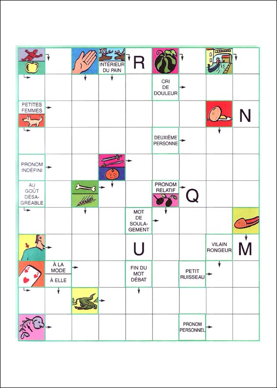 Mots fl&eacute;ch&eacute;s &agrave; imprimer