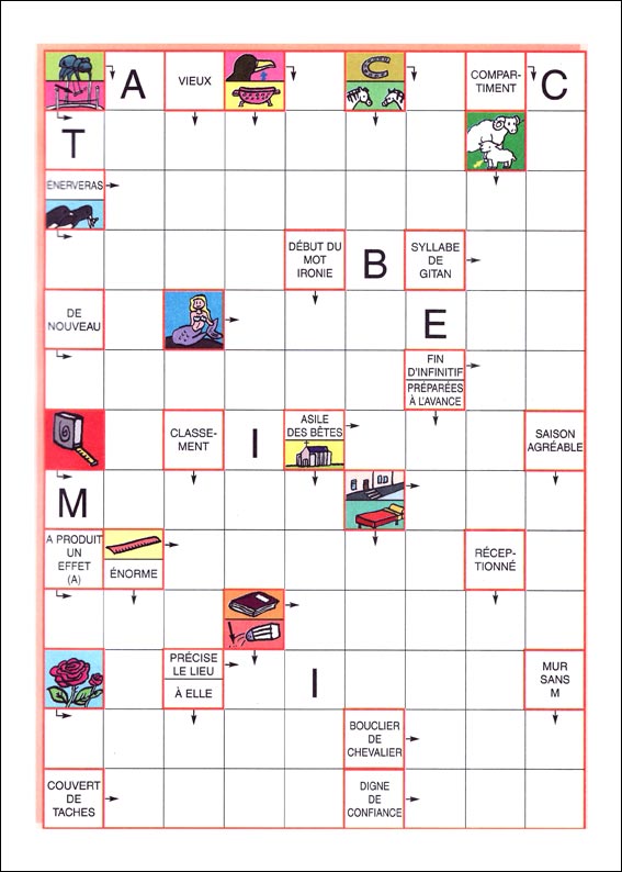 Mots fl&eacute;ch&eacute;s &agrave; imprimer