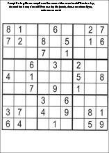 Sudoku � imprimer