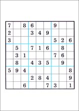Sudoku &agrave; imprimer