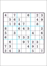 Sudoku &agrave; imprimer