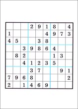 Sudoku &agrave; imprimer