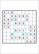 Sudoku &agrave; imprimer