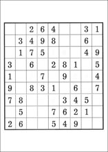 Sudoku &agrave; imprimer