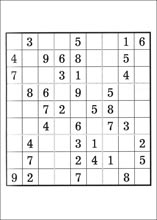 Sudoku &agrave; imprimer