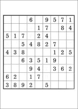 Sudoku &agrave; imprimer