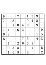 Sudoku &agrave; imprimer