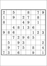 Sudoku &agrave; imprimer