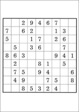 Sudoku &agrave; imprimer